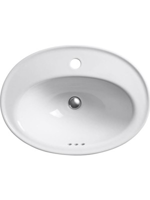 Kohler Lavabo Serif Tezgah Üstü Tek Delikli