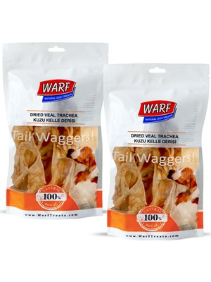 Warf Kurutulmuş Dana Kelle Derisi 120 gr 2'li