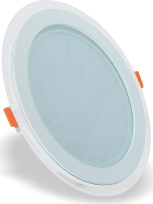 Helios Opto 6W Yuvarlak Camlı Panel LED Armatür Beyaz