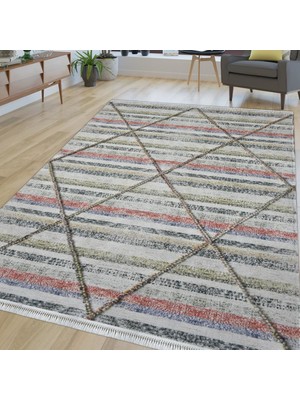 Halı Special Karışık Renk Yıkanabilir Modern Kilim 80 x 300 cm