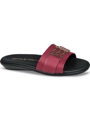 Ceyo 9827-15 Bordo Anatomik Terlik