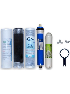 Aqua Clean Su Arıtma Cihazı 5'li Set Ihlas Arıtamalara Uyumludur