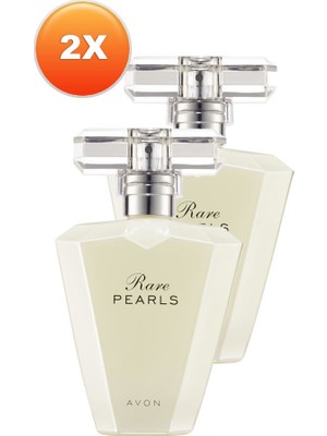 Avon Rare Pearls Kadın Parfüm Edp 50 Ml. Ikili Set