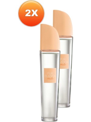 Avon Pur Blanca Smile Kadın Parfüm Edt 50 Ml. Ikili Set