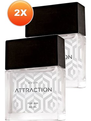 Avon Attraction Erkek Parfüm Edt 30 Ml. Ikili Set