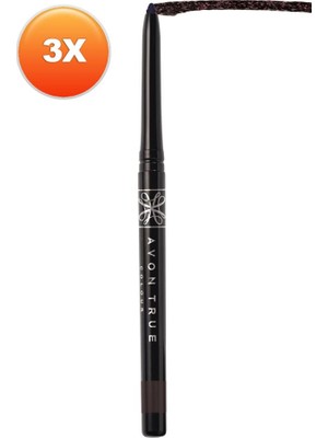 Avon Diamonds Aç Kapa Pırıltılı Göz Kalemi Black Bijoux Üçlü Set