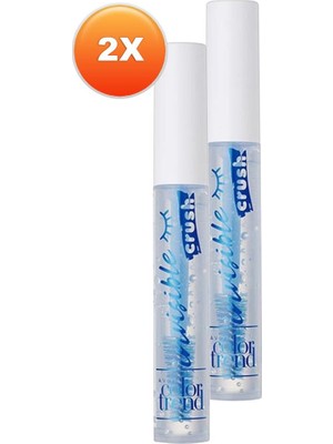 Avon Color Trend Invisible Crush Kaş ve Kirpik Maskarası 8 Ml. Ikili Set