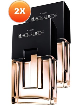 Avon Black Suede Erkek Parfüm Edt 75 Ml. Ikili Set