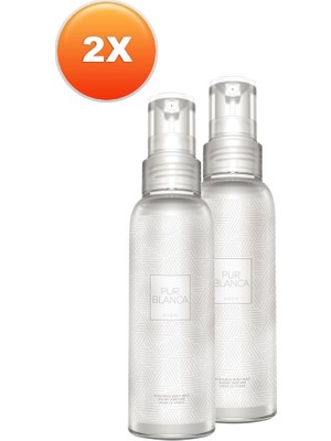 Avon Pur Blanca Kadın Vücut Spreyi - Ferah ve Çiçeksi Parfüm, 2 x 150 ml