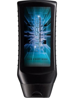 Avon Full Speed Virtual Adrenaline Saç ve Vücut Şampuanı 250 ml