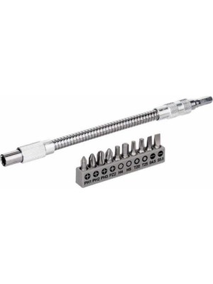 Bosch Extra Hard Vidalama Ucu Seti 10'lu PH1 PH2 PH3 PZ2 H4 H5 T20 T25 S4.5 S5.5 Özellikli 2608522376