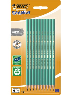 Bic Eco Evolution 650 Kurşun Kalem 10'lu Blister