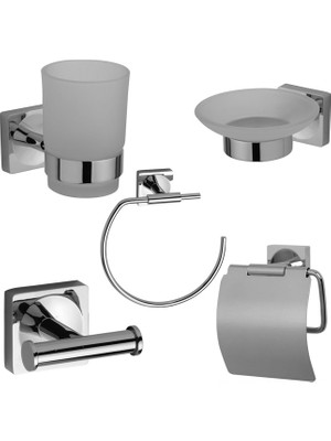 DUXXA Luna Banyo Aksesuar 5 Li Set