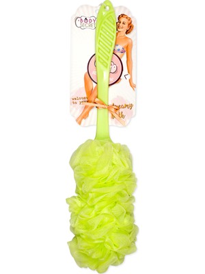 Body Secret Saplı Banyo Lifi Yeşil