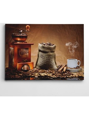 Dekolata Kahve Kanvas Tablo