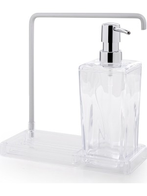 Primanova Luna Askılı Mutfak Seti Şeffaf