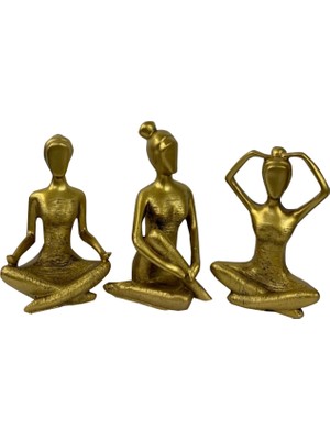 By Ari Yoga Yapan Kızlar Üçlü Biblo