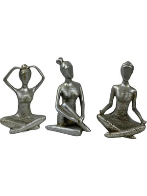 By Ari Yoga Yapan Kızlar Üçlü Biblo