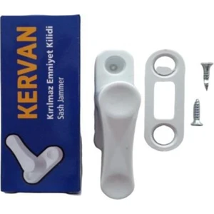 Plastik Pencere Emniyet Kilidi - 10 Adet
