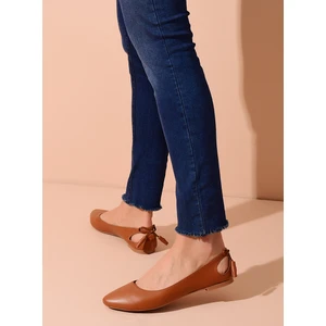 Shoes Time Babet  Taba Deri