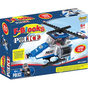 Furkan Toys F-Blocks Polis Seri 126 Parça