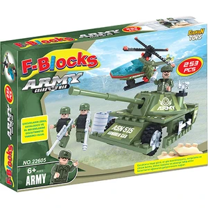 Furkan Toys F-Blocks Asker Seri 253 Parça
