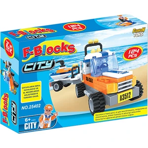Furkan Toys F-Blocks City Seri 124 Parça