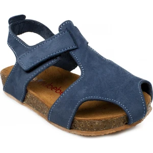 256 B Tek Cırt Casual Mavi Çocuk Sandalet