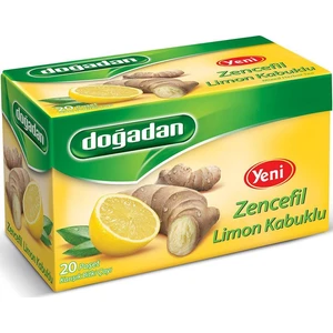 Zencefil Limon Kabuklu Karışık Bitki Çayı 20 Poşet