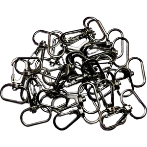 Metal Makrome Anahtarlık Halkası 45'li