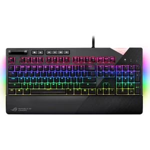 ROG Strix Flare Aura Sync RGB Mekanik Oyuncu Klavye - Cherry MX  Red