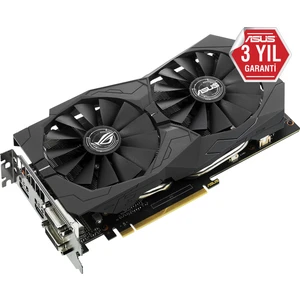 STRIX Nvidia GeForce GTX 1050 Ti 4GB OC 128Bit (DX12) PCI-E 3.0 Ekran Kartı STRIX-GTX1050TI-O4G- Gaming