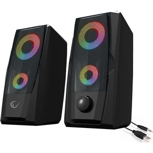 RMS-X9 2.0 RGB Işıklı Multimedia 5V 30dB Gaming Oyuncu Speaker