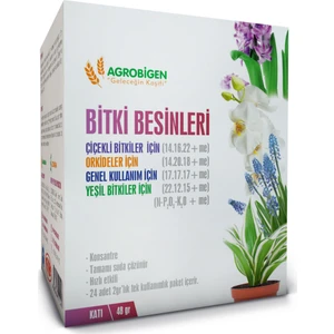 Bitki Besinleri Karışık Katı 2 gr 24'lü