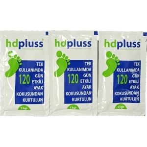 Hdpluss 3lü Ayak Koku Pudrası
