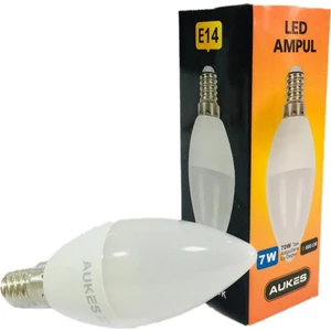 7W E14 4100K Gün Işığı Mum Led Ampul