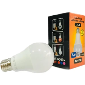 9W Beyaz +2W Mavi Led Ampul