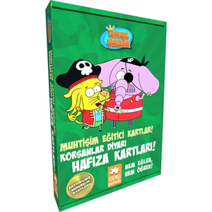 Kral Şakir Muhtişim Eğitici Kartlar! - Korsanlar Diyarı Hafıza Kartları! -Varol Yaşaroğlu