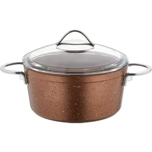 Vilma Cool 22 cm Granit Tencere Bakır Renk