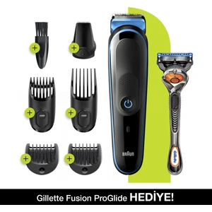 Mgk 3245 Erkek Bakım Kiti Islak & Kuru 7in1  Şekillendirici + Gillette