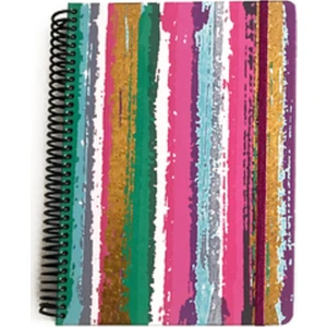 Keskin Color Glitter  100 Yaprak Çizgili Sert Kapak Defter 17 x 24 cm