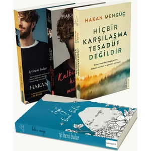 Hiçbir Karşılaşma Tesadüf Değildir - 3 Kitap - Hakan Mengüç + Defter Takım