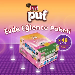 Puf Hindistan Cevizli Bisküvi 16 g x 48 Adet