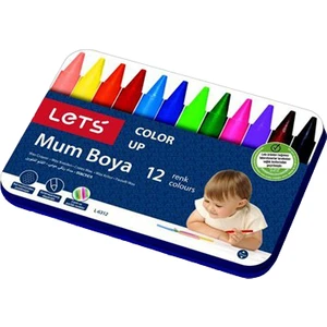Lets 12 Renk 11Mm. Jumbo Mum Boya L-6312