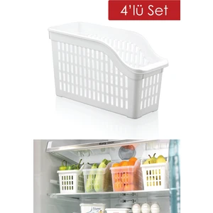 Buzdolabı Düzenleyici 4'lü Set
