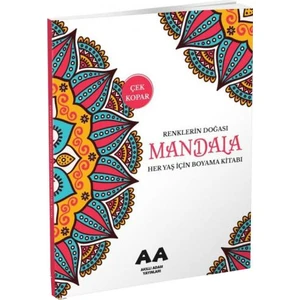 Renklerin Doğası Mandala Her Yaş Için Boyama Kitabı