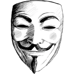 Sticker Fabrikası V For Vendetta Vendeta Sticker  14 x 10 cm Renkli