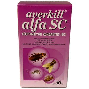 Averkill Alfa Sc 50 ml Karasinek Ilacı Hamam Böceği