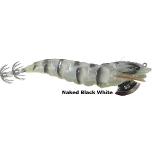 Savage Gear 3D Shırımp Egı Jig 9 cm 23 gr Suni Yem Naked Black White