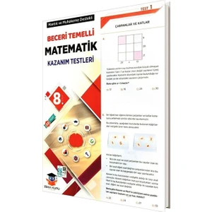 Zeka Küpü Yayınları 8.Sınıf LGS Matematik Beceri Temelli Kazanım Testleri